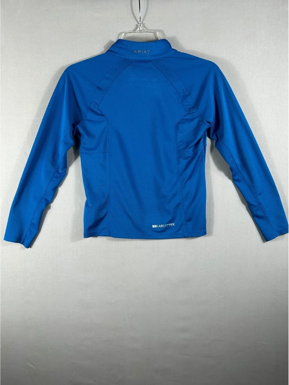 Ariat Tek Youth Blue Quarter-Zip Light Weight Jacket Medium